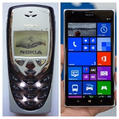 Nokia 8310 vs Nokia Lumia